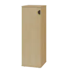 TN 3 - 3D kancelářská skříň, 1-dveřová, levá, 1107x360x400, javor horský